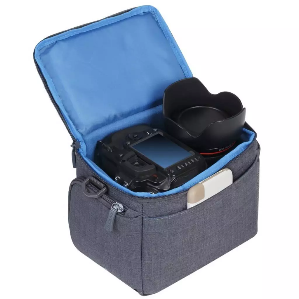 Фото-сумка RivaCase SLR Bag (7502 Canvas Case Grey) - 5