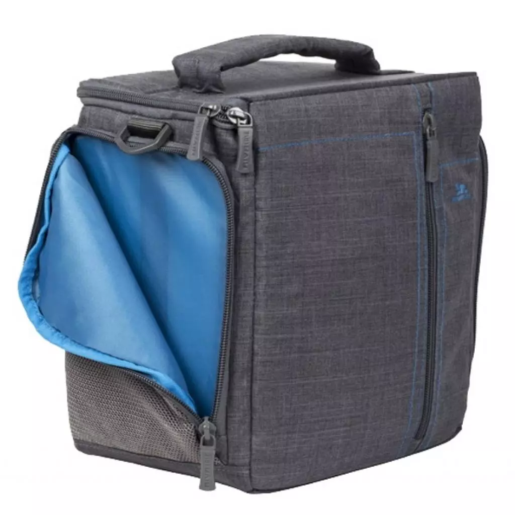 Фото-сумка RivaCase SLR Bag (7503 Canvas Case Large Grey) - 2