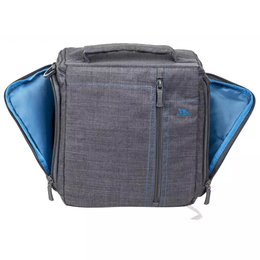 Фото-сумка RivaCase SLR Bag (7503 Canvas Case Large Grey) - 4