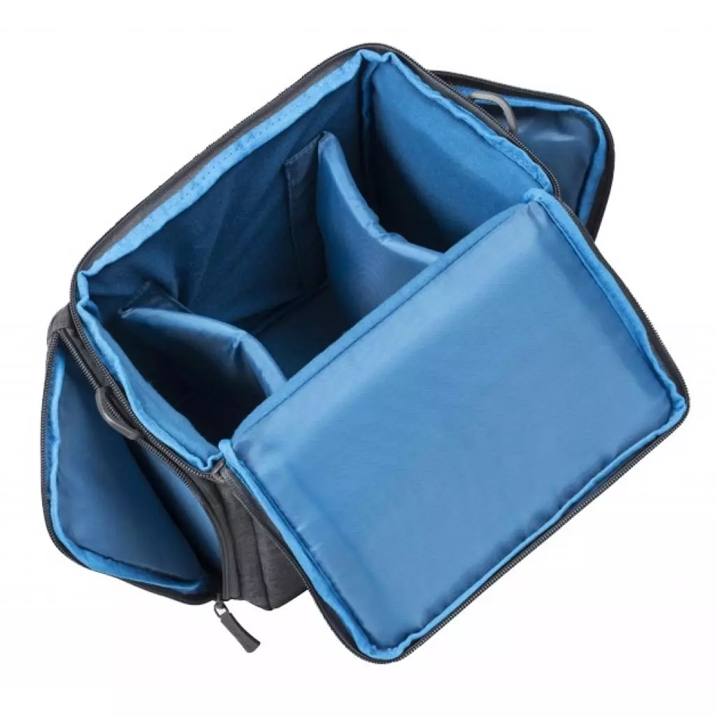 Фото-сумка RivaCase SLR Bag (7503 Canvas Case Large Grey) - 8