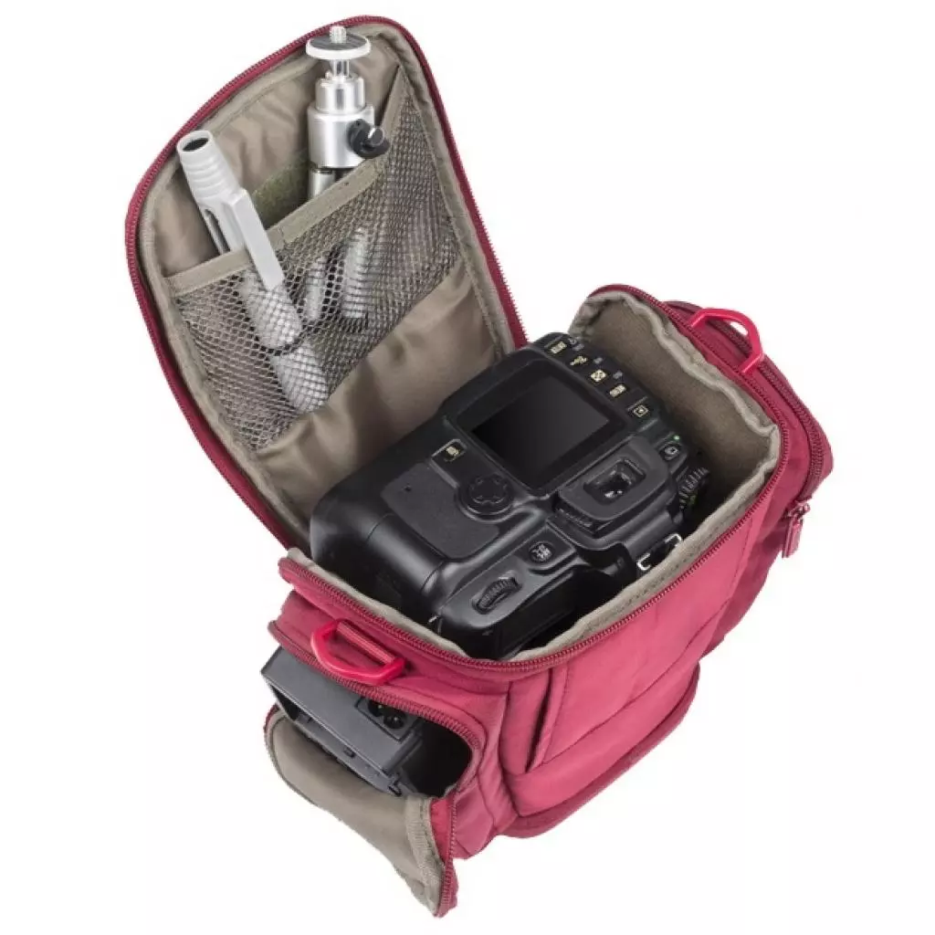 Фото-сумка RivaCase SLR Case (7202 SLR Holster Case Red) - 8