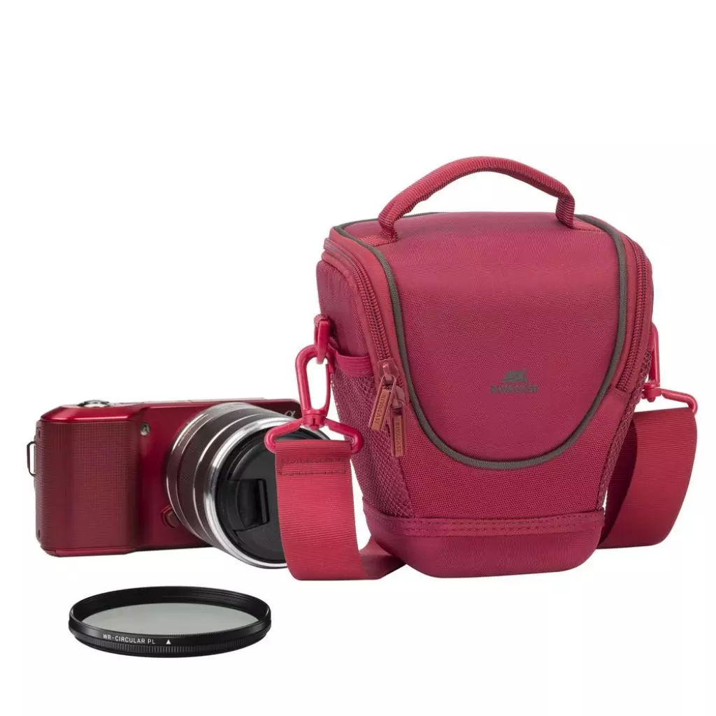 Фото-сумка RivaCase SLR Case (7201 SLR Holster Case Red) - 3