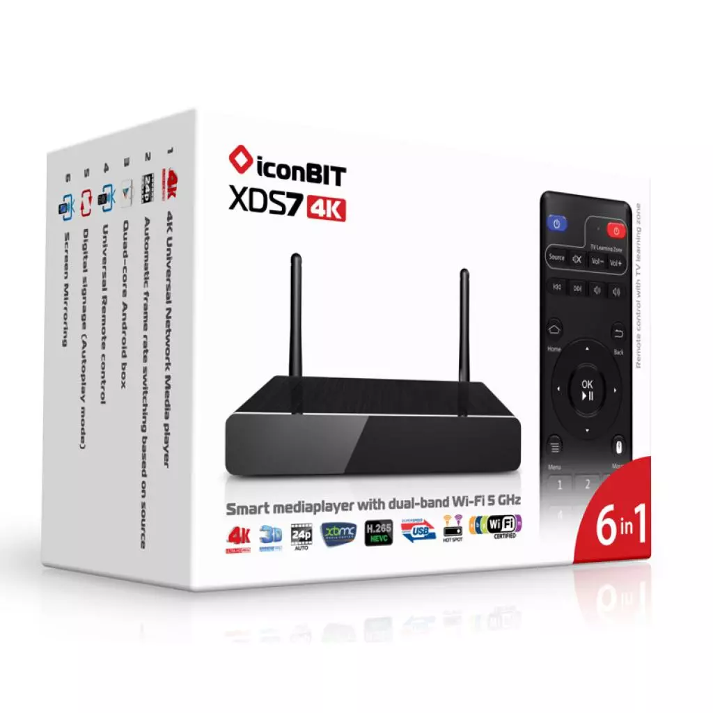 Медиаплеер iconBIT XDS74K - 6 Медиаплеер iconBIT XDS74K - 6