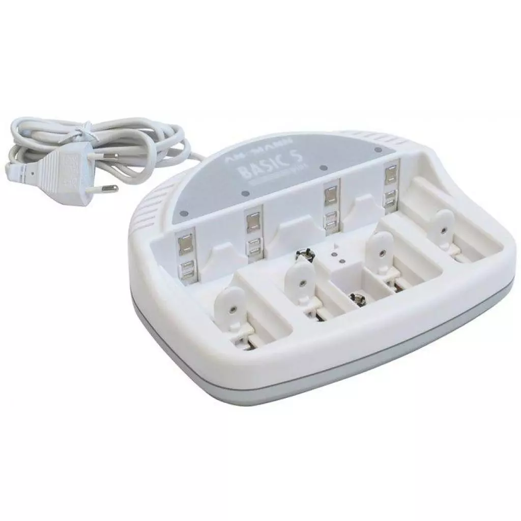 Зарядное устройство для аккумуляторов Ansmann Basic 5 plus 5*AA/AAA (5207303) Зарядное устройство для аккумуляторов Ansmann Basic 5 plus 5*AA/AAA (5207303)