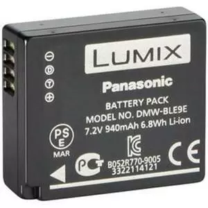 Аккумулятор к фото/видео Panasonic DMW-BLE9E для фотокамер Lumix: DMC-GF3/DMC-GF5 (DMW-BLE9E)