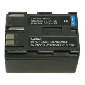Аккумулятор к фото/видео PowerPlant Canon BP-522 (DV00DV1012)