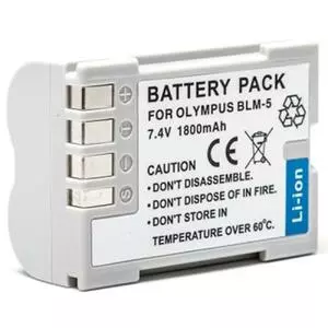 Аккумулятор к фото/видео PowerPlant Olympus PS-BLM5 (DV00DV1286)
