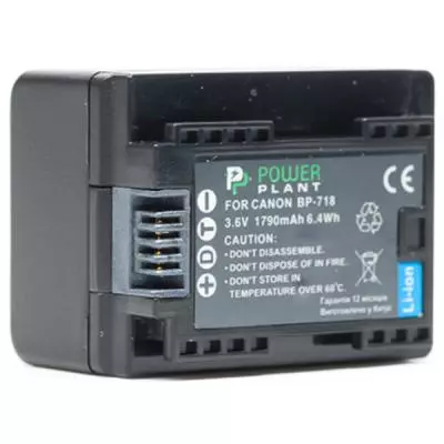 Аккумулятор к фото/видео PowerPlant Canon BP-718 (DV00DV1330) - 1
