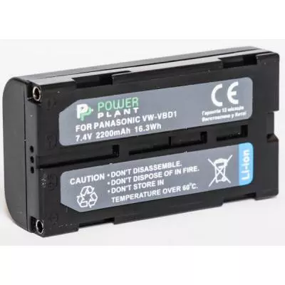 Аккумулятор к фото/видео PowerPlant Panasonic VW-VBD1, BN-V812 (DV00DV1340)