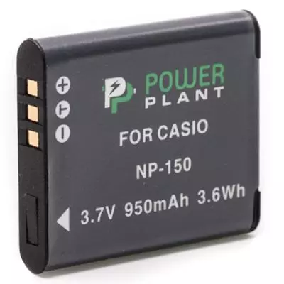 Аккумулятор к фото/видео PowerPlant Casio NP-150 (DV00DV1382) - 1