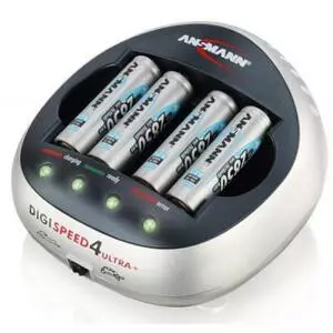 Зарядное устройство для аккумуляторов Ansmann Digi-speed 4 Ultra + 4 AA 2850 mAh (5707153)