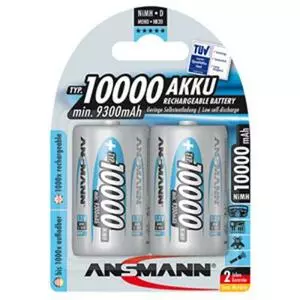 Аккумулятор Ansmann D(HR20) 10000mAh * 2 (5030642)