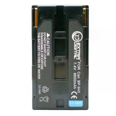 Аккумулятор к фото/видео Extradigital Canon BP-945, 950 (DV00DV1018)