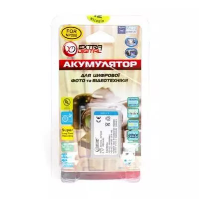 Аккумулятор к фото/видео Extradigital Minolta NP-200 (DV00DV1051) - 2