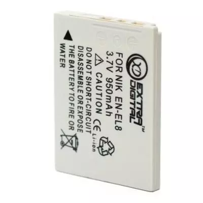 Аккумулятор к фото/видео Extradigital Nikon EN-EL8 (DV00DV1084) - 1