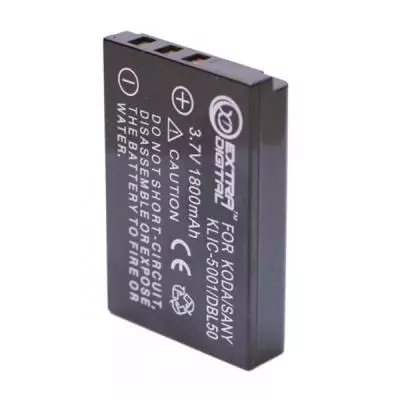 Аккумулятор к фото/видео Extradigital Kodak KLIC-5001, DB-L50 (DV00DV1151) - 1