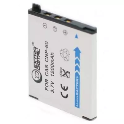Аккумулятор к фото/видео Extradigital Casio NP-60 (DV00DV1227) - 1