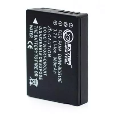 Аккумулятор к фото/видео Extradigital Panasonic DMW-BCG10E (DV00DV1253) - 1