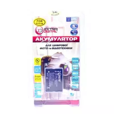 Аккумулятор к фото/видео Extradigital Panasonic DMW-BCG10E (DV00DV1253) - 2