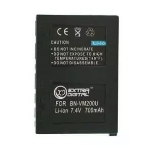 Аккумулятор к фото/видео Extradigital JVC BN-VM200U (DV00DV1327)