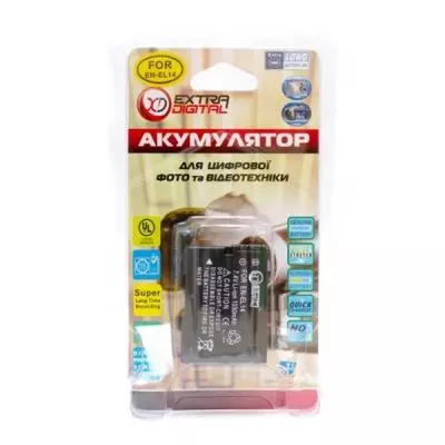 Аккумулятор к фото/видео Extradigital Nikon EN-EL14 (DV00DV1329) - 2