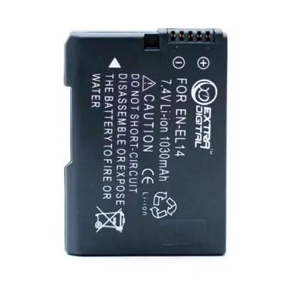 Аккумулятор к фото/видео Extradigital Nikon EN-EL14 (DV00DV1329)