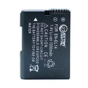 Аккумулятор к фото/видео Extradigital Nikon EN-EL14 (DV00DV1329)