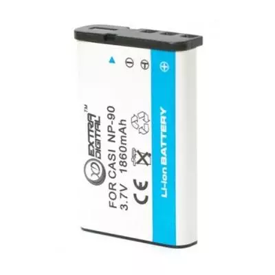 Аккумулятор к фото/видео Extradigital Casio NP-90 (DV00DV1342) - 1