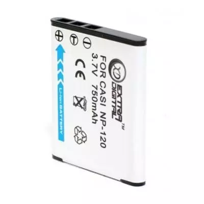 Аккумулятор к фото/видео Extradigital Casio NP-120 (DV00DV1343) - 1