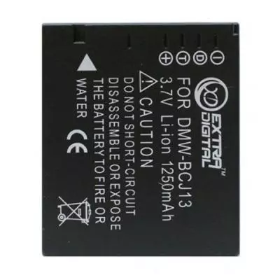 Аккумулятор к фото/видео Extradigital Panasonic DMW-BCJ13 (BDP2560)