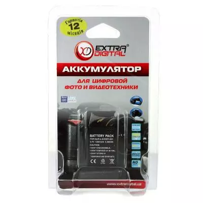 Аккумулятор к фото/видео Extradigital GoPro HERO 3 (AHDBT-201) (DV00DV1001) - 4
