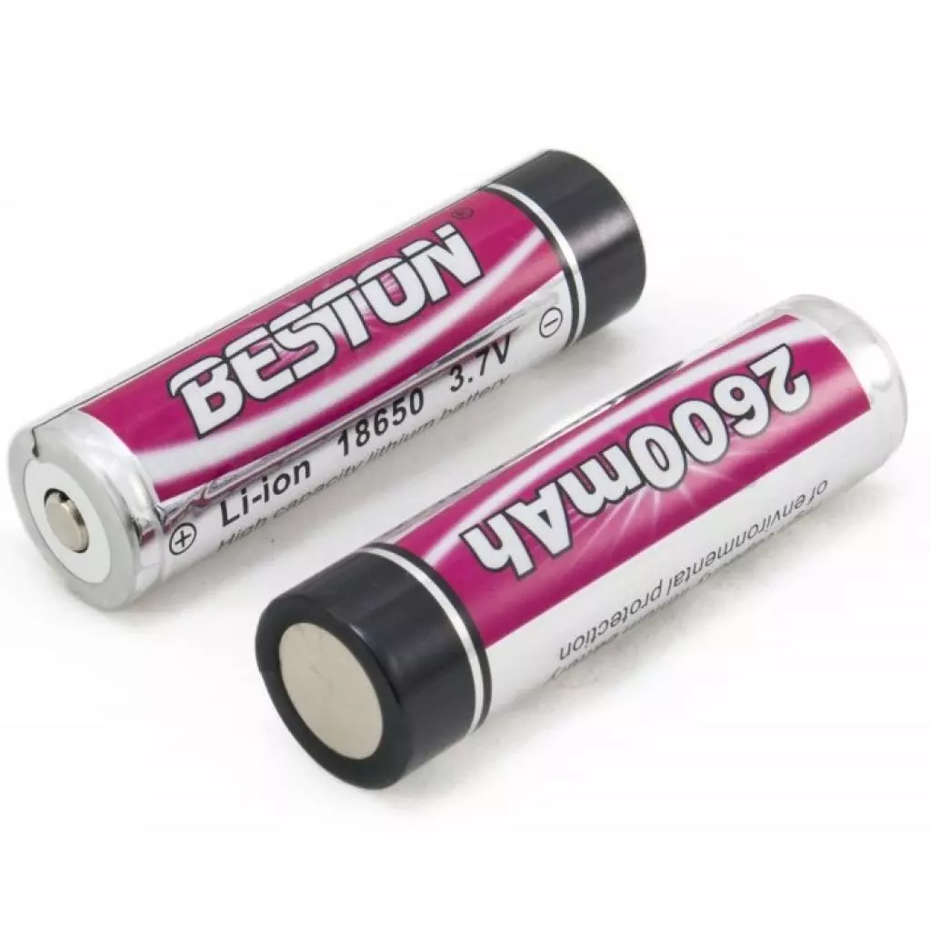 Аккумулятор Beston 18650 2600mAh * 2 (AAB1821) - 2