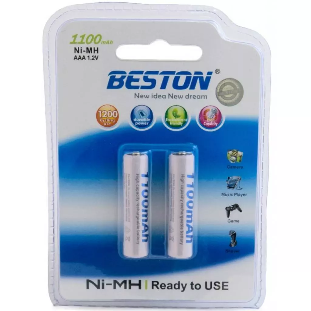 Аккумулятор Beston AAA R3 1100mAh * 2 (AAB1814)
