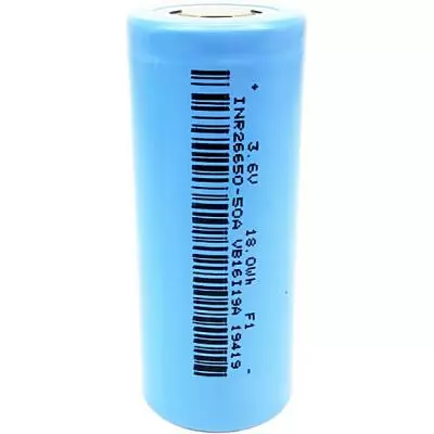 Аккумулятор Liitokala 26650 5000mAh (20А) (LK26650-5K)