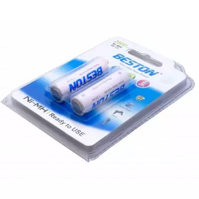 Аккумулятор Beston AA 2500mAh Ni-MH, RTU * 2 (AAB1837) - 2