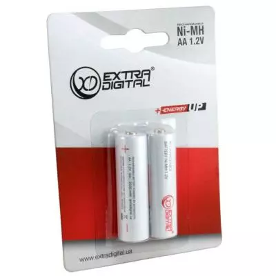 Аккумулятор Extradigital AA 2500mAh, Energy UP, Ni-MH * 2 (AAE1839)