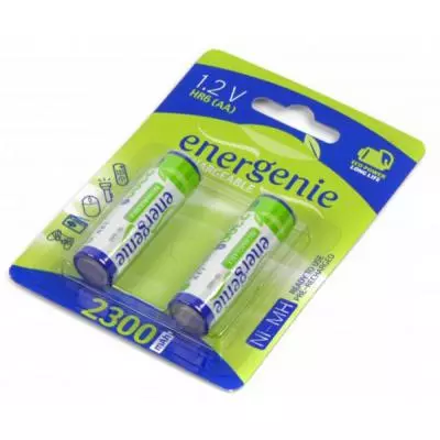 Аккумулятор EnerGenie 2300mAh * 2 (EG-HR6-2BL/2) - 1