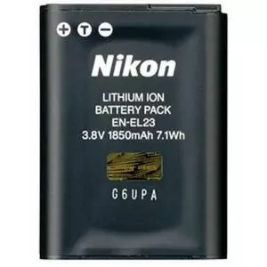 Аккумулятор к фото/видео Nikon EN-EL23 (VFB11702)