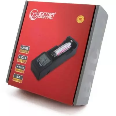 Зарядное устройство для аккумуляторов Extradigital BTC10 Travel 1slot Li-ion, Ni-MH, Ni-CD, LiFePO4 (AAC2832) - 5