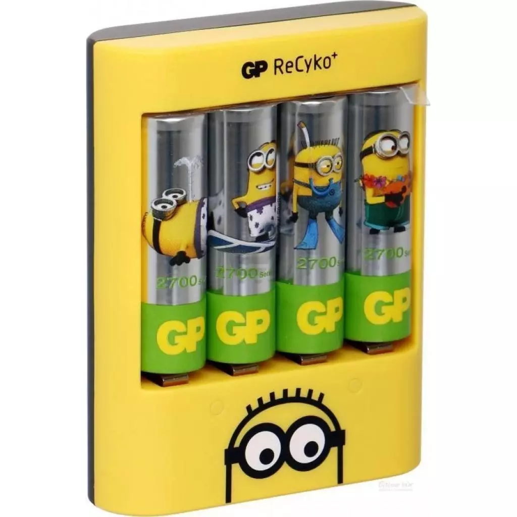 Зарядное устройство для аккумуляторов Gp GP-U411 + AA 2700mAh*4 (U411 270AAHCWA12FMC-2UE4)