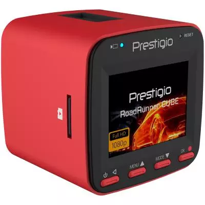 Видеорегистратор Prestigio RoadRunner CUBE red-black (PCDVRR530WRB) - 1 Видеорегистратор Prestigio RoadRunner CUBE red-black (PCDVRR530WRB) - 1
