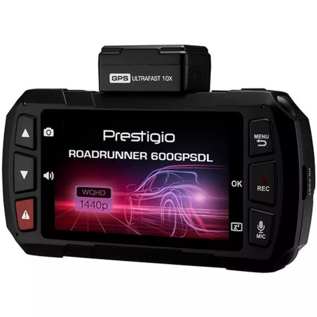 Видеорегистратор Prestigio RoadRunner 600DL (600GPSDL) - 4