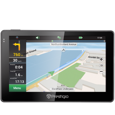 Автомобильный навигатор Prestigio GeoVision 5057 Navitel (Europe map) (PGPS5057EU20GBNV)
