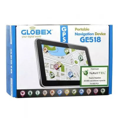 Автомобильный навигатор Globex GE518+ Navitel (GE518+) - 6 Автомобильный навигатор Globex GE518+ Navitel (GE518+) - 6