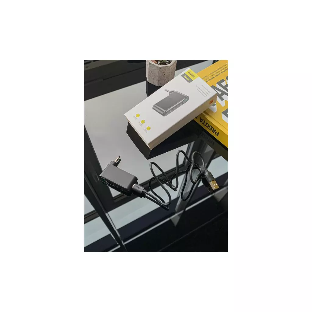 FM модулятор Baseus Qiyin Car Bluetooth Receiver (WXQY-01) - 6