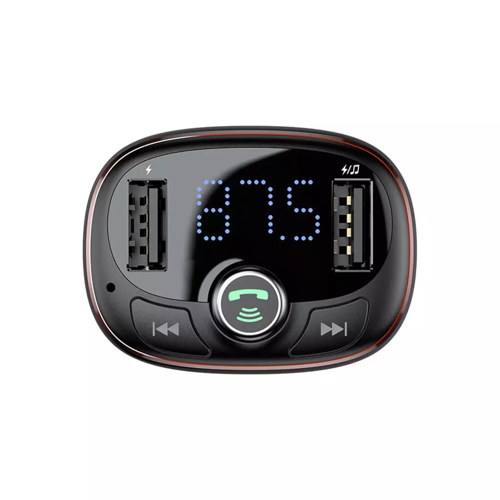 FM модулятор Baseus T typed Bluetooth MP3 coffee (CCALL-TM12) - 1