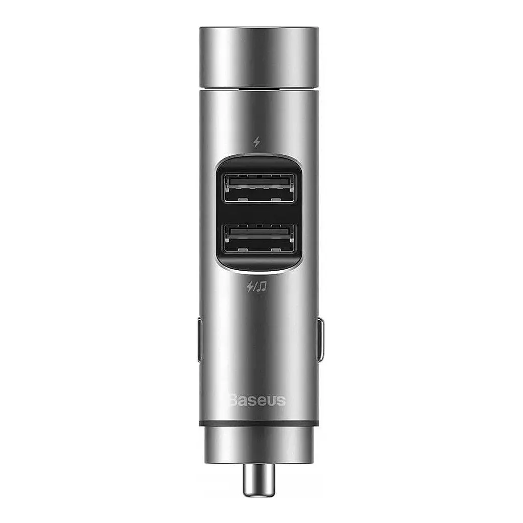 FM модулятор Baseus Energy Column Wireless MP3 Silver (CCNLZ-0S) - 1