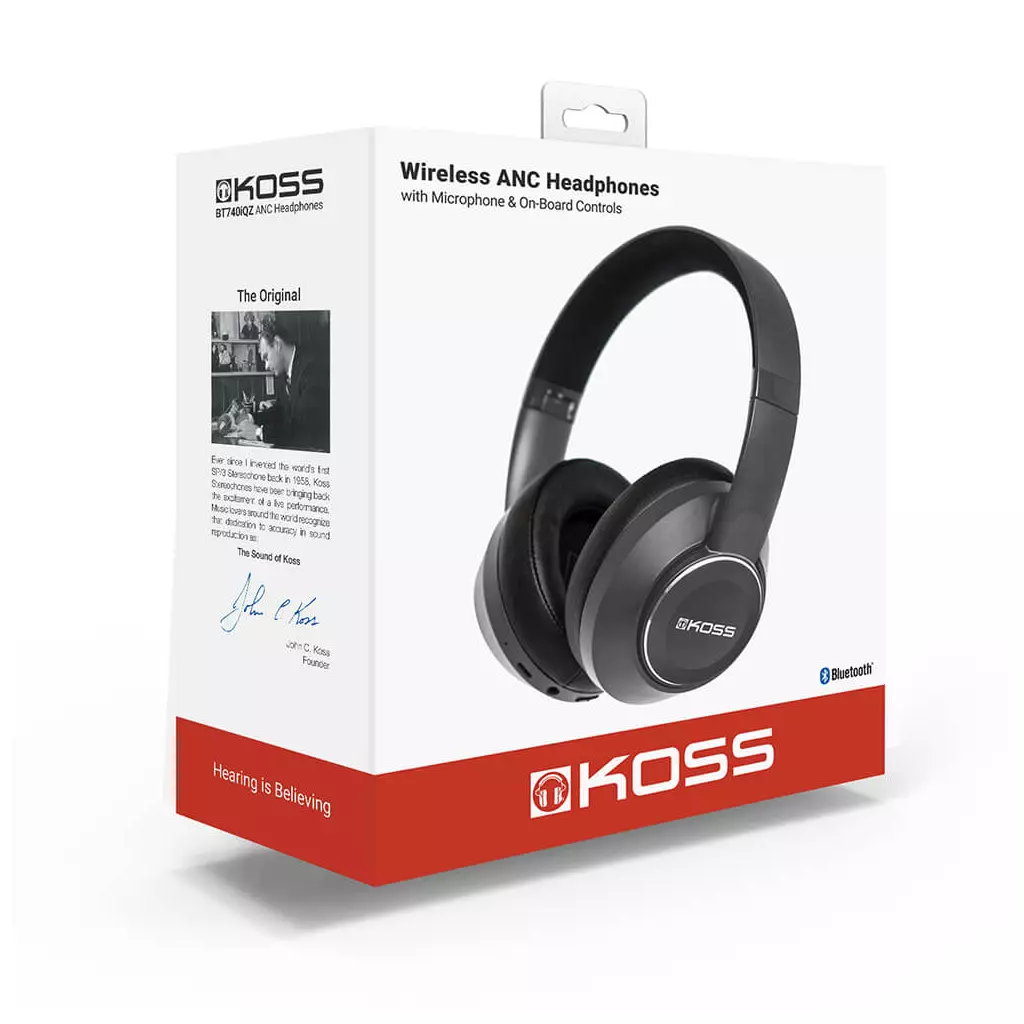 Наушники Koss BT740iQZ Over-Ear Wireless ANC Mic (196718.101) - 7