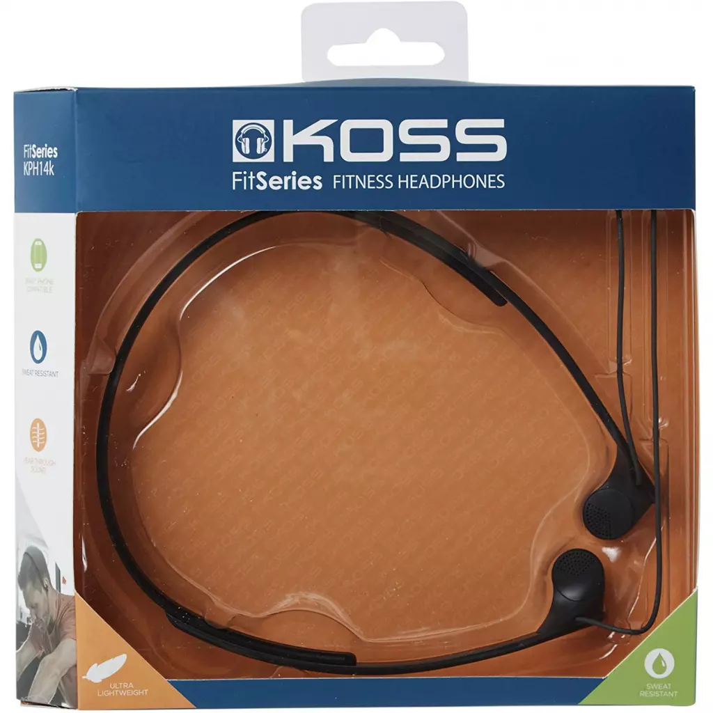 Наушники Koss KPH14K Fitness Black (189014.101) - 6 Наушники Koss KPH14K Fitness Black (189014.101) - 6