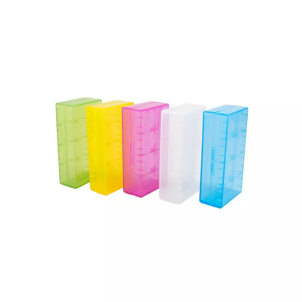 Кейс для аккумуляторов Extradigital для 18650/CR123A/16340 аккумуляторов белый (BBE1841W) - 2